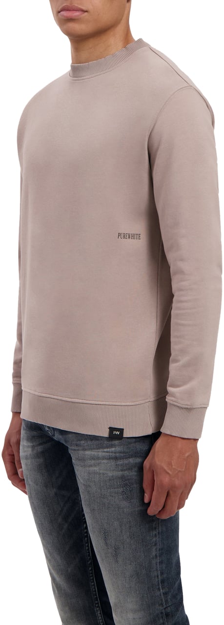 Purewhite Purewhite L'Homme Nouveau Moon Sweater Taupe Taupe