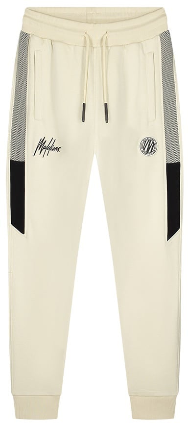 Malelions Sport Transfer Trackpants - Beige Beige