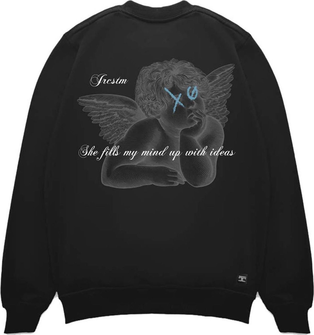 JORCUSTOM Angel Sweater Black Zwart
