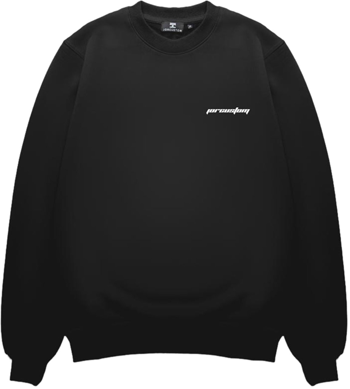 JORCUSTOM Infinity Sweater Black Zwart