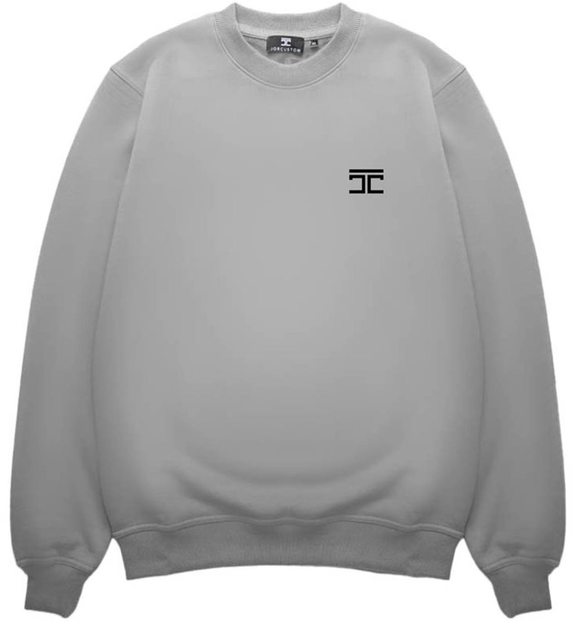 JORCUSTOM Evolve Sweater Grey Zwart