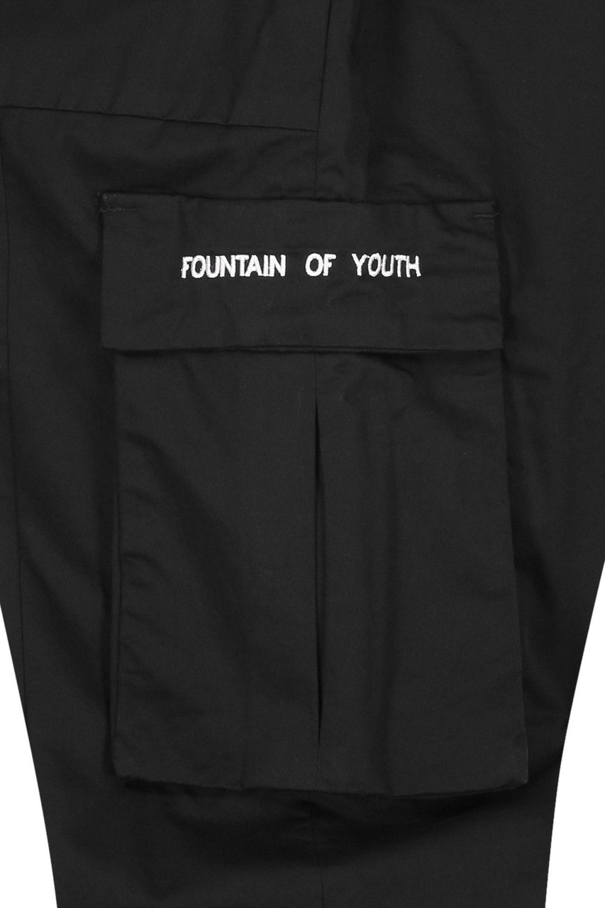 Fountain of Youth foy cargo pant Zwart
