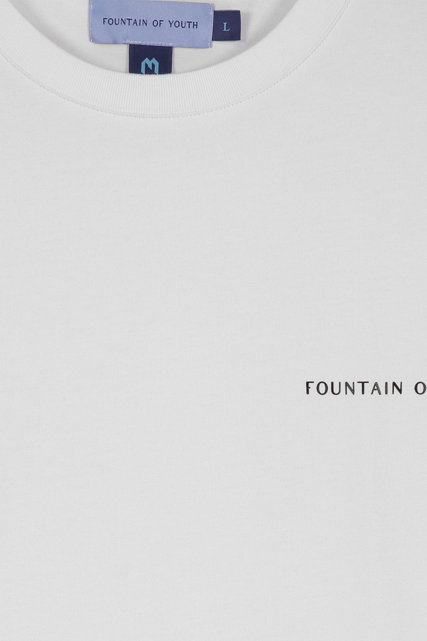 Fountain of Youth Foy Essential T-shirt Wit