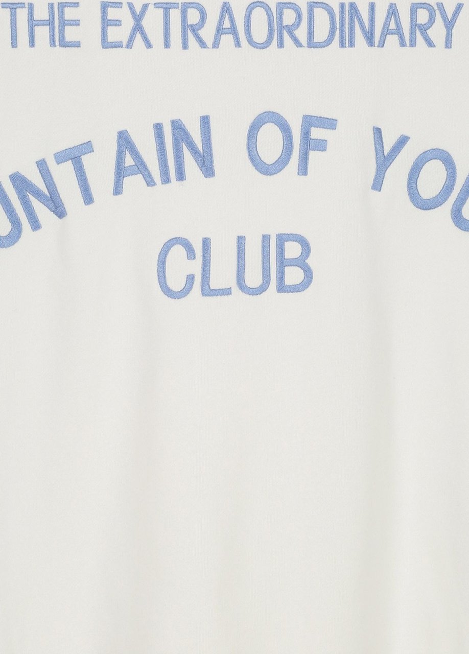 Fountain of Youth Foy backprint hoodie Wit