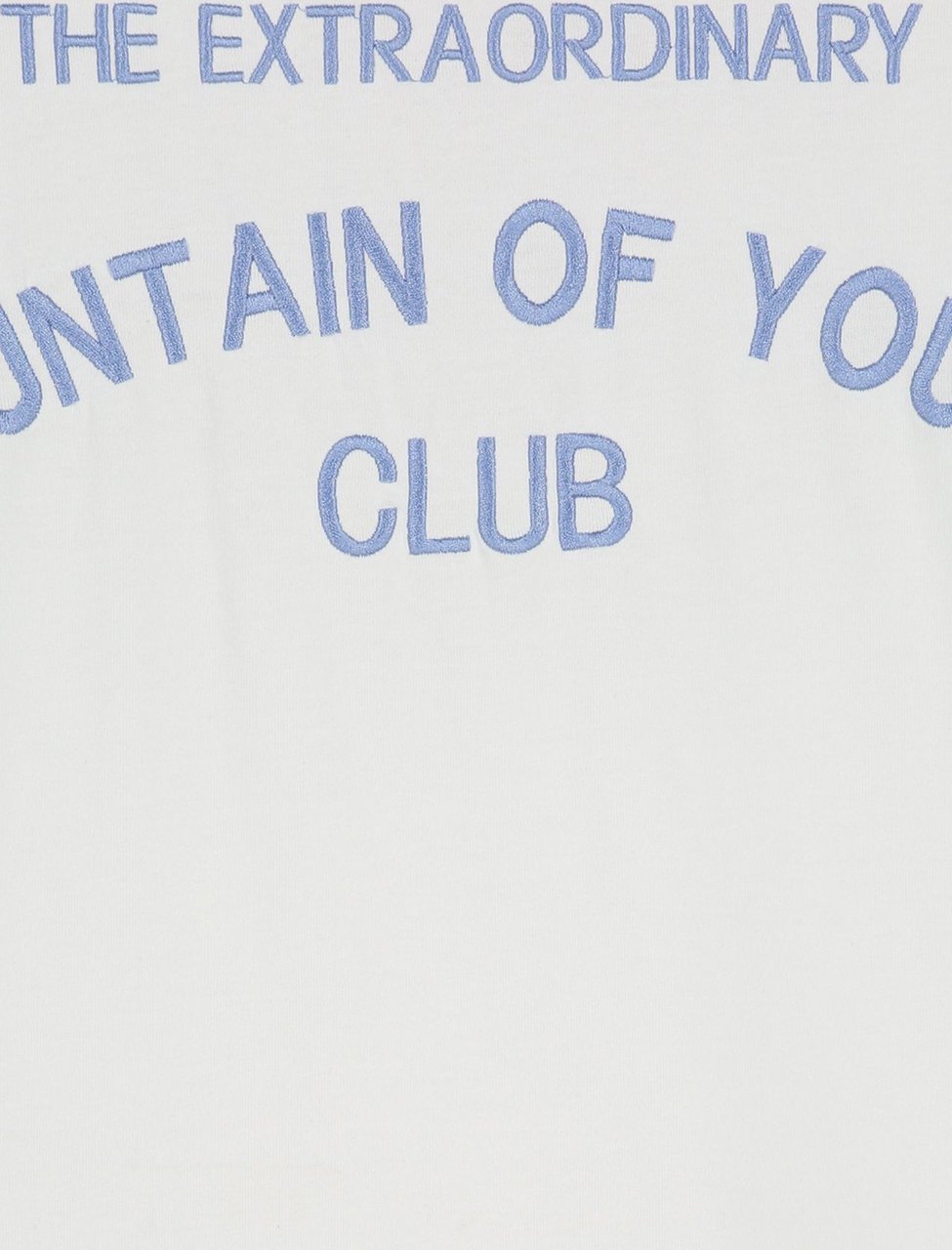 Fountain of Youth Foy backprint T-shirt Wit