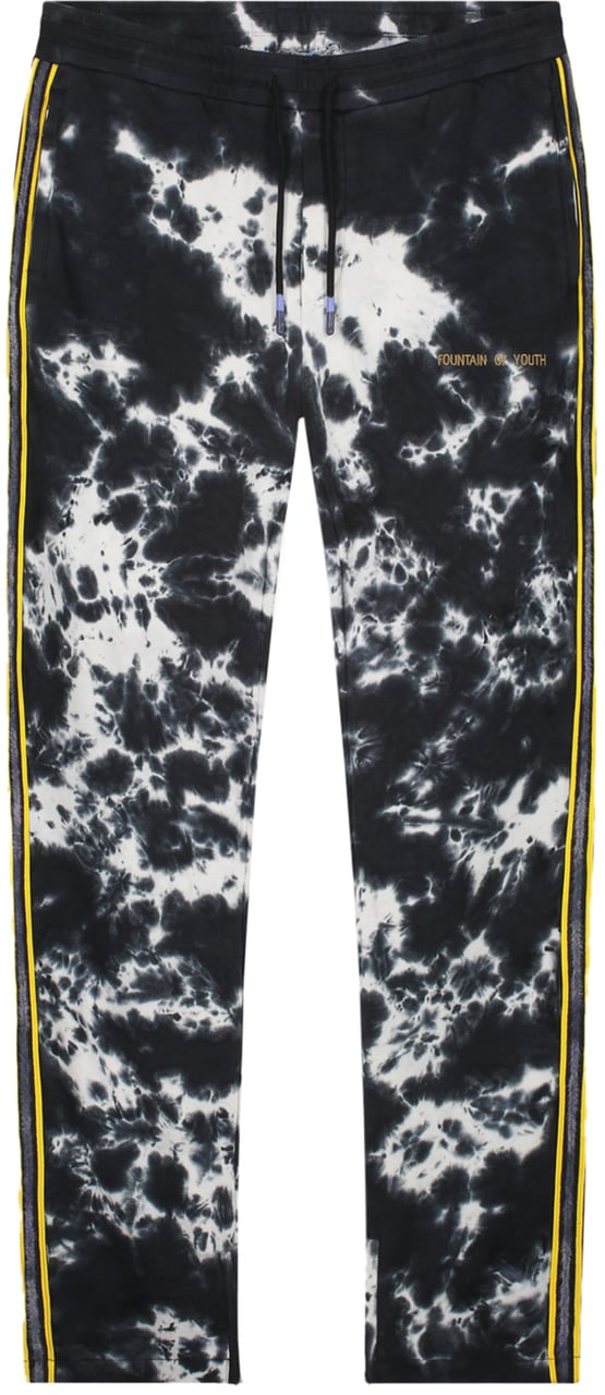 Fountain of Youth Foy Tie Dye pant Zwart