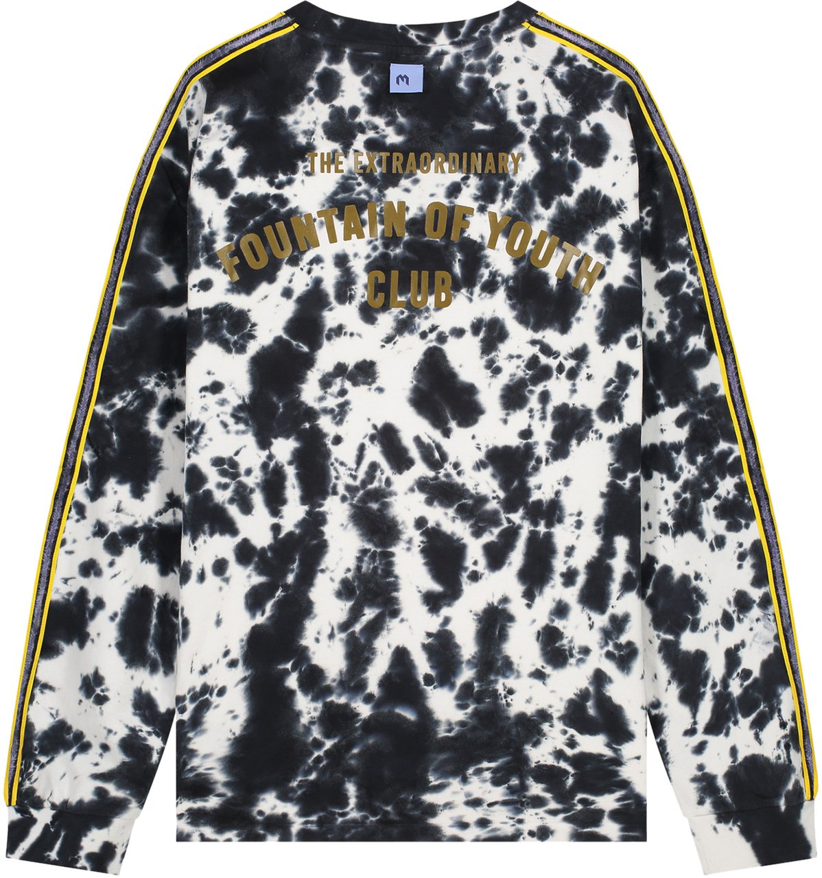 Fountain of Youth Foy Tie Dye longsleeve Zwart