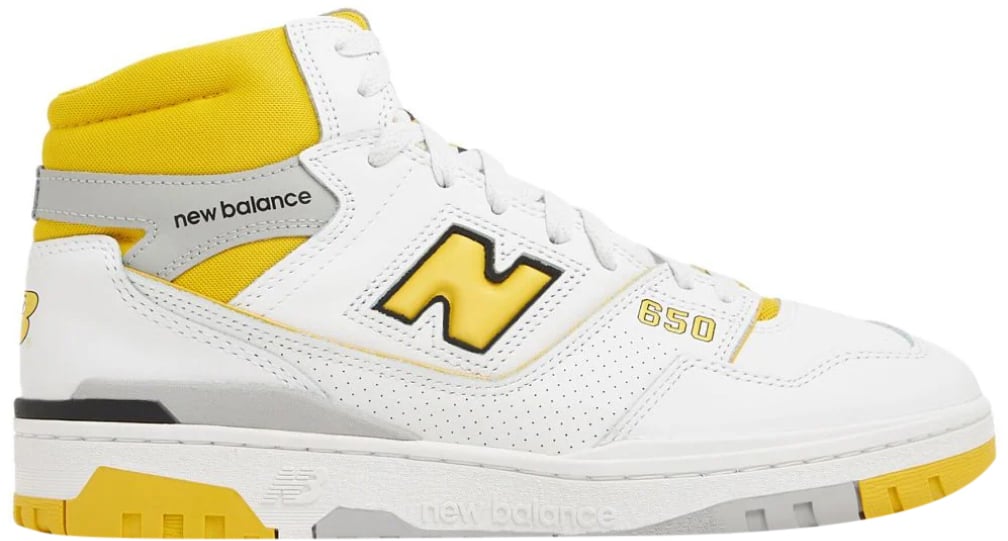 New Balance Bb650 High-top Sneakers Wit