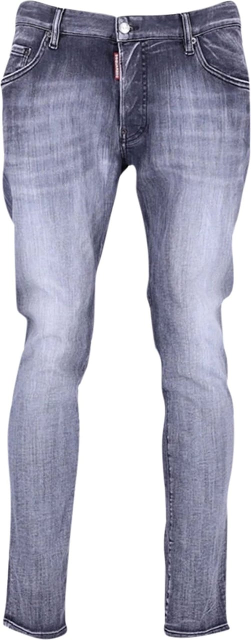 Dsquared2 Grijze Jeans model Skater Grijs