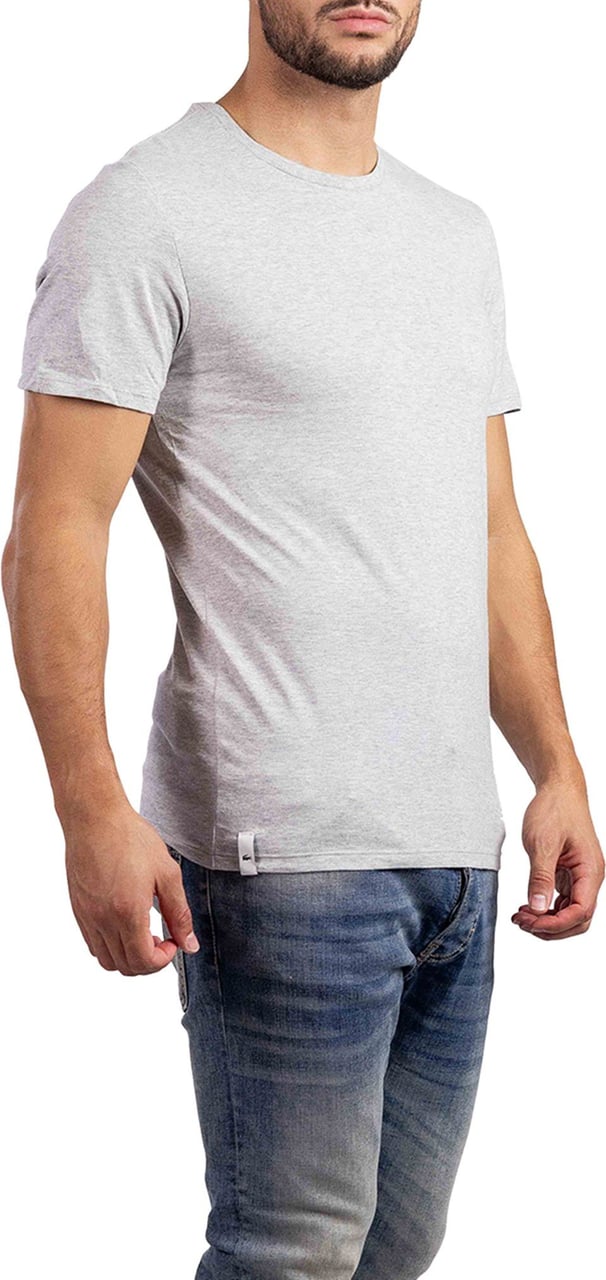 Lacoste Essentials T-Shirt 6-Verpakking Wit Wit