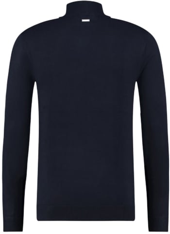 Purewhite Essential Knit Mockneck Heren Blauw Blauw