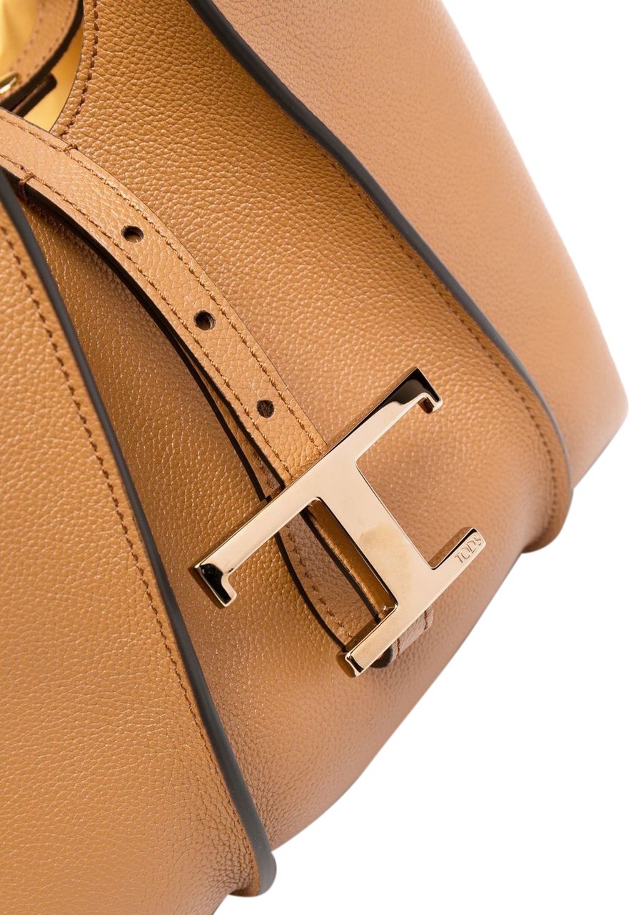 Tod's Bags Leather Brown Bruin