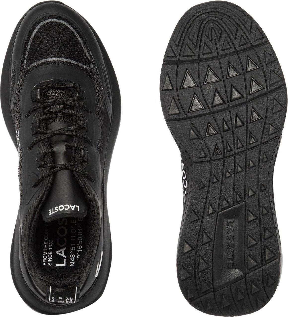 Lacoste Lacoste Heren Sneakers Zwart SMA0052/02H ACTIVE Zwart