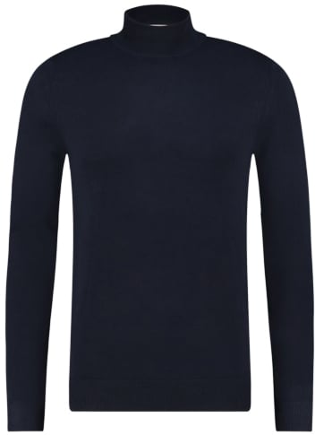 Purewhite Essential Knit Mockneck Heren Blauw Blauw