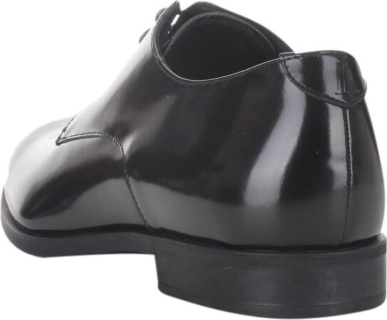 Emporio Armani Flat Shoes Black Zwart