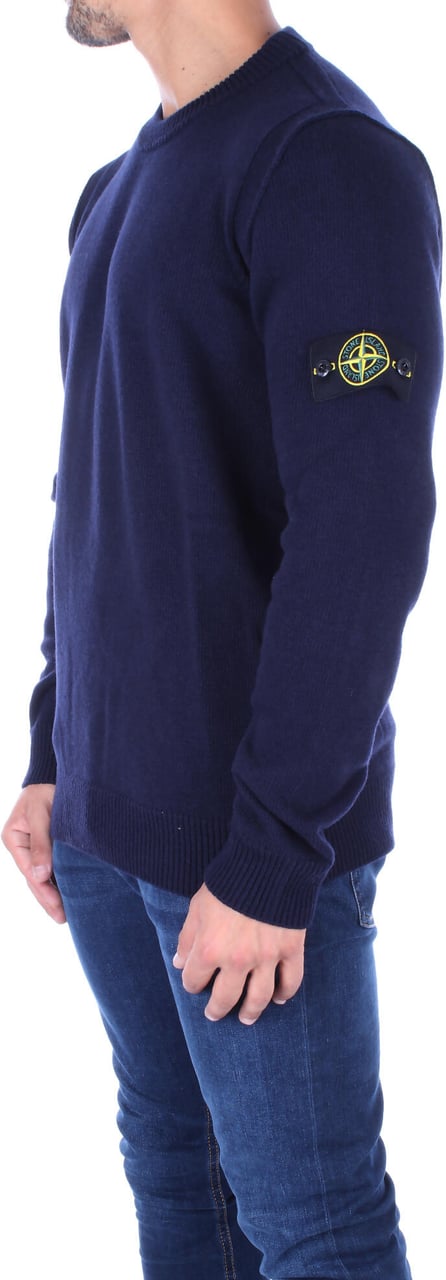 Stone Island Stone Island Sweaters Blue Blauw