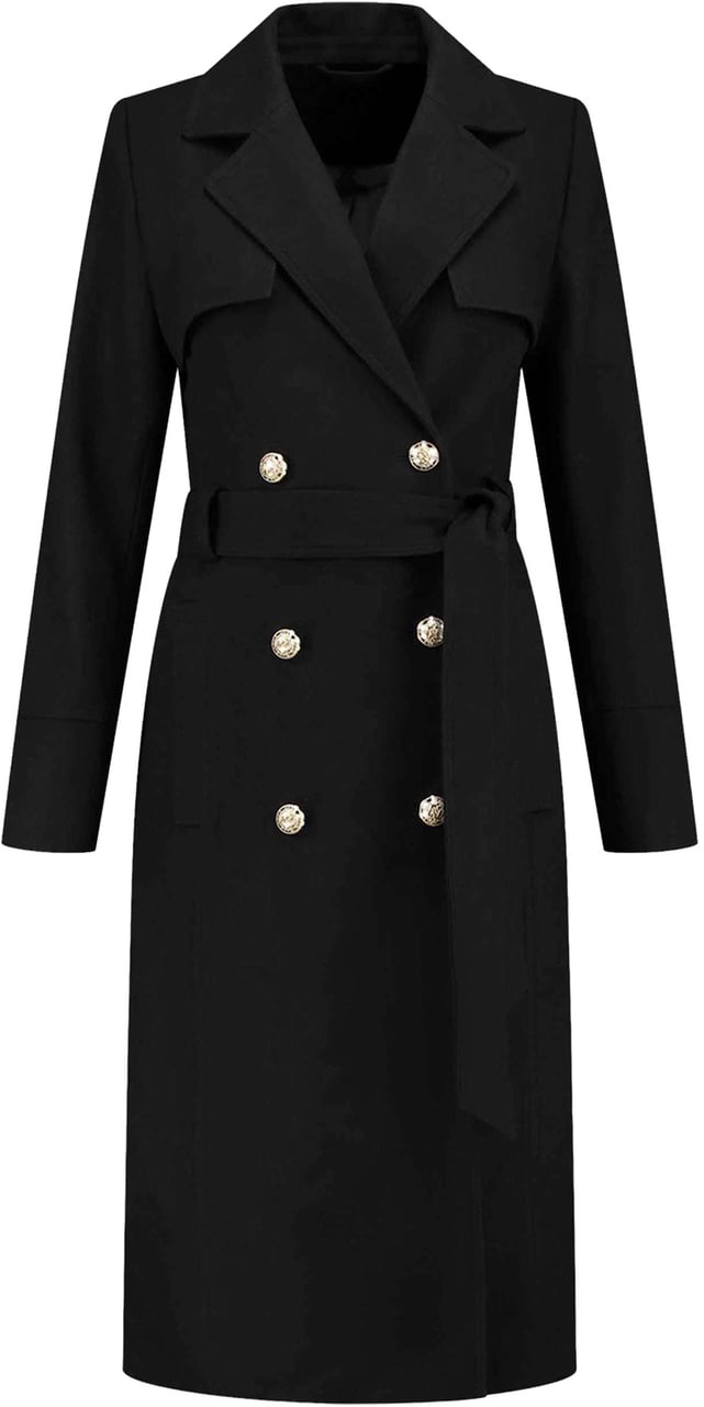 Nikkie Haiden coat black Zwart