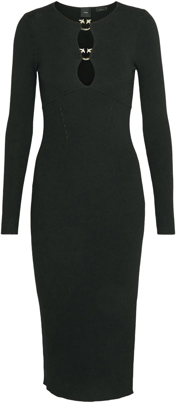 Pinko Leone abito nero Zwart