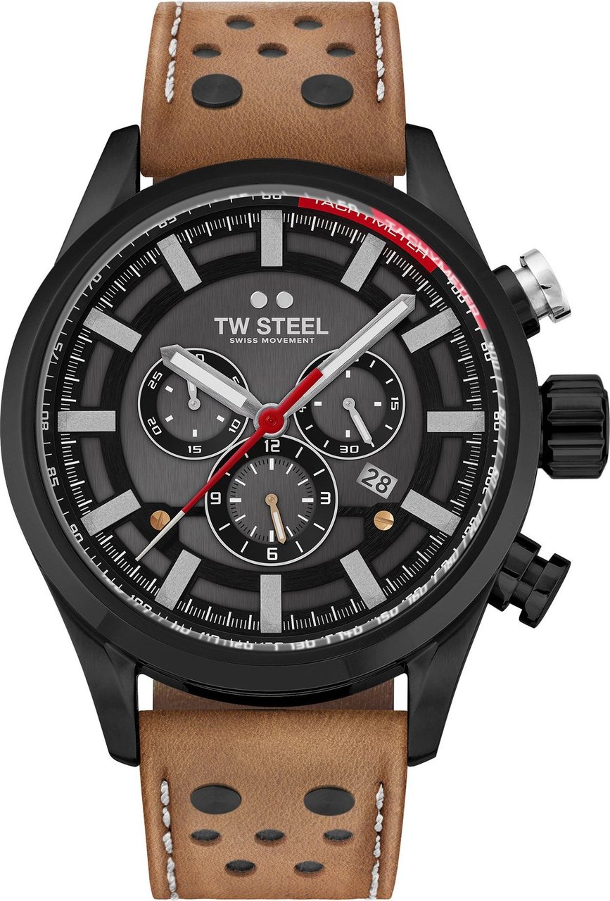 TW Steel SVS209 Fast Lane Limited Edition heren horloge 48 mm Grijs