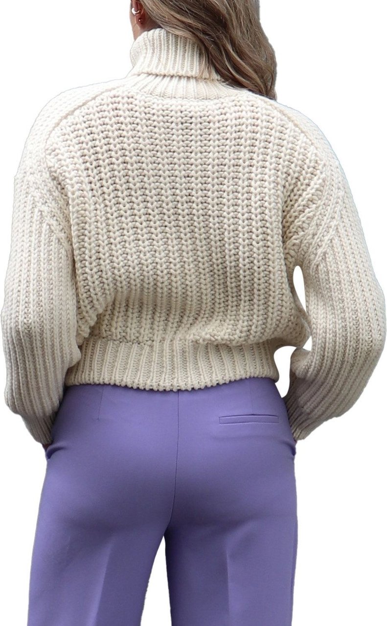 Parajumpers Ellen Turtle Neck Sweater Off White Wit