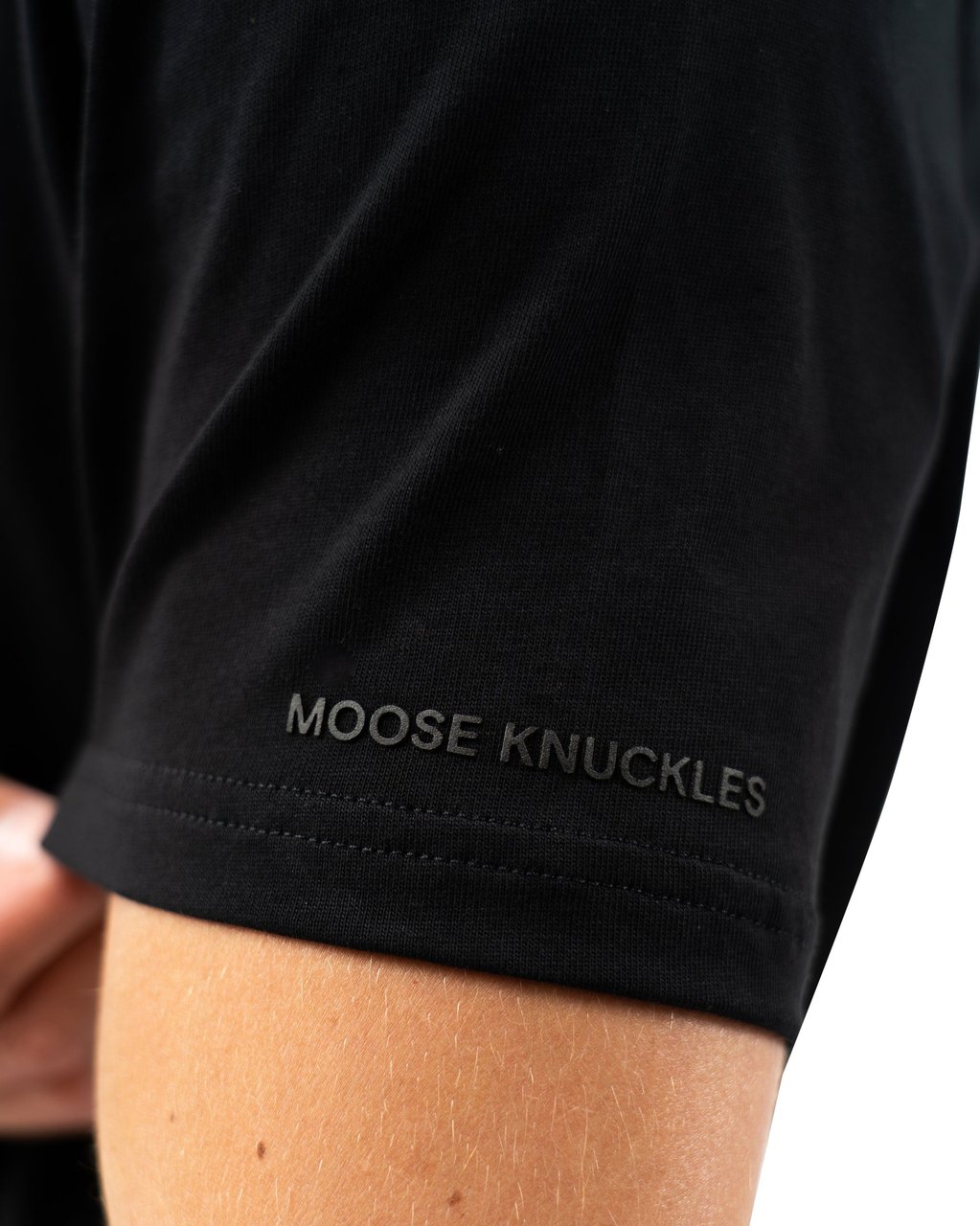 Moose Knuckles Chamblee T-Shirt Zwart