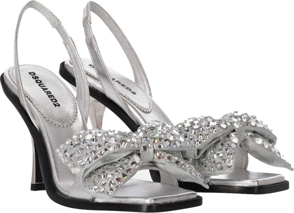 Dsquared2 Sandals Silver Zilver