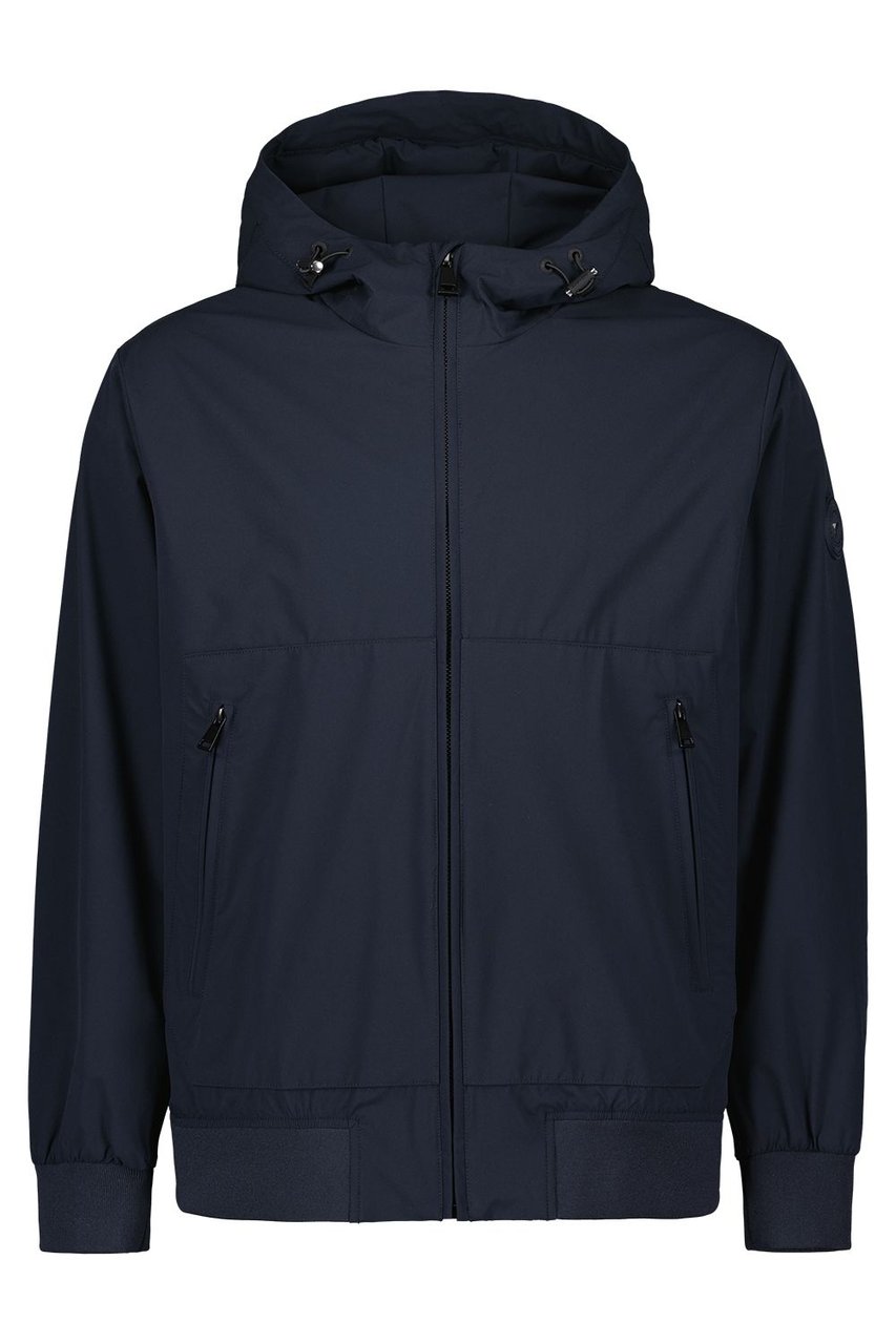 Airforce Hooded Four-way Stretch Jacket Blauw