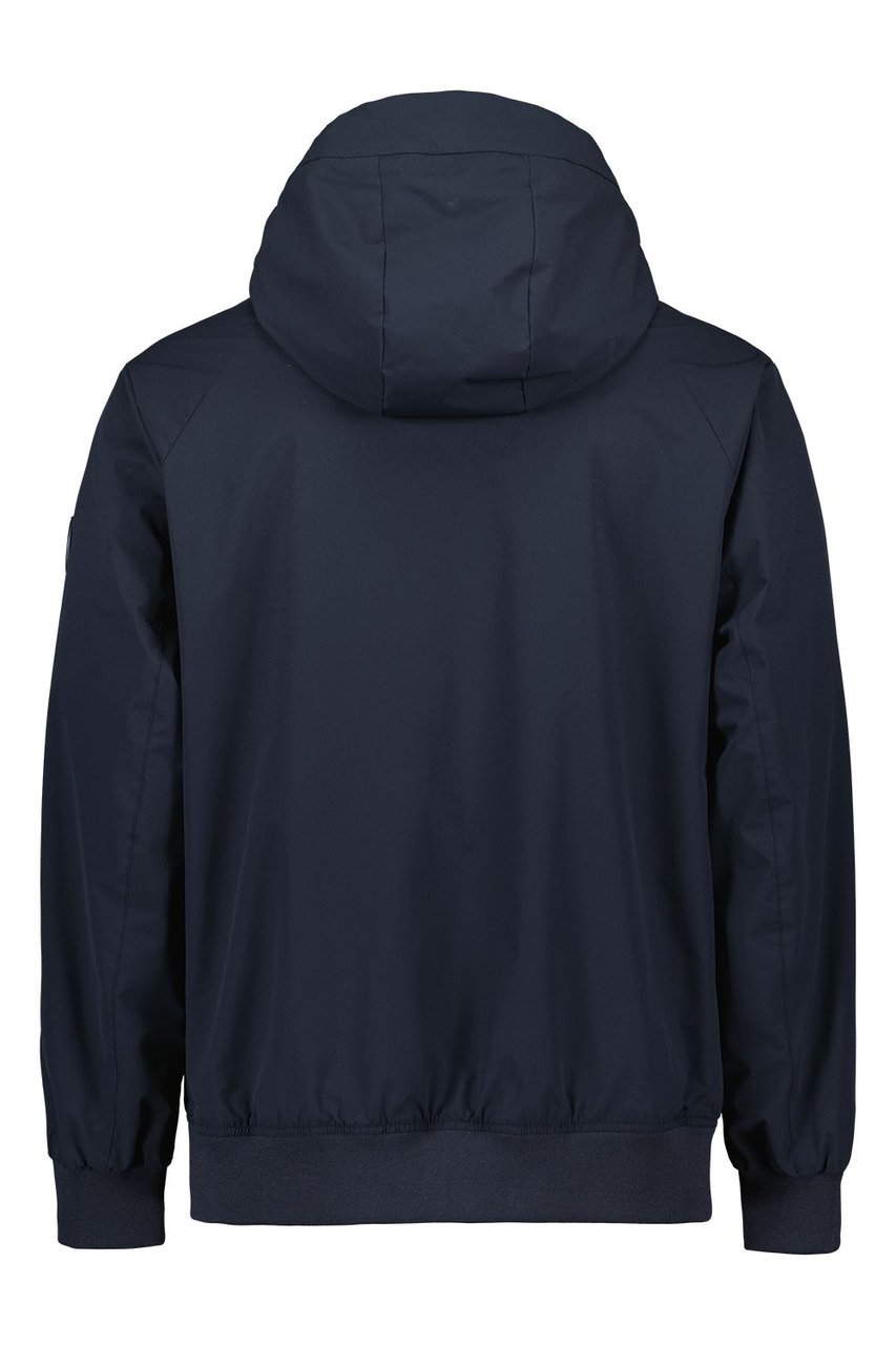 Airforce Hooded Four-way Stretch Jacket Blauw