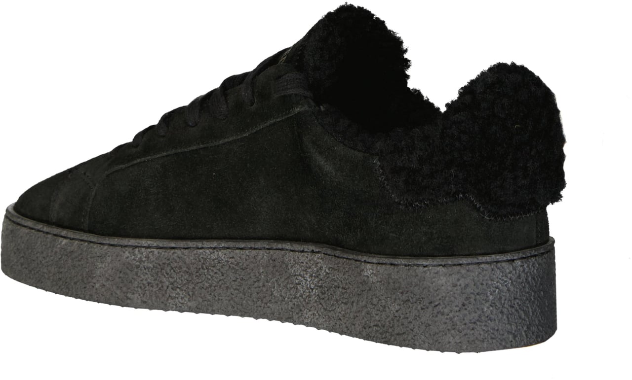 Dsquared2 Dsquared2 Leather Sneakers Zwart