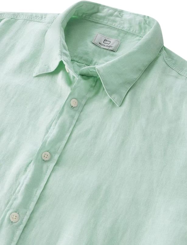 Woolrich Shirts Green Groen