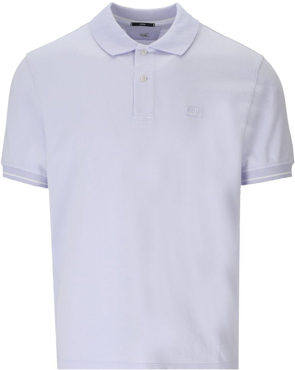 CP Company C.p. Company Tacting Piquet Lila Polo Shirt Purple Paars