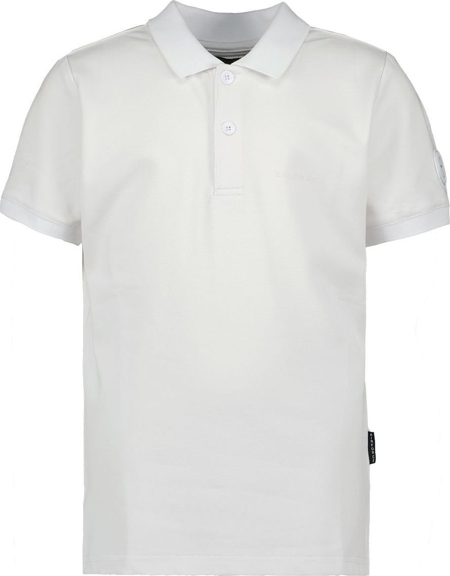 Airforce Ttt Badge Polo Wit