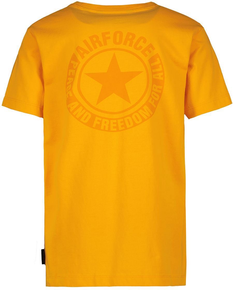 Airforce Airforce Wording/logo T-shirt Oranje