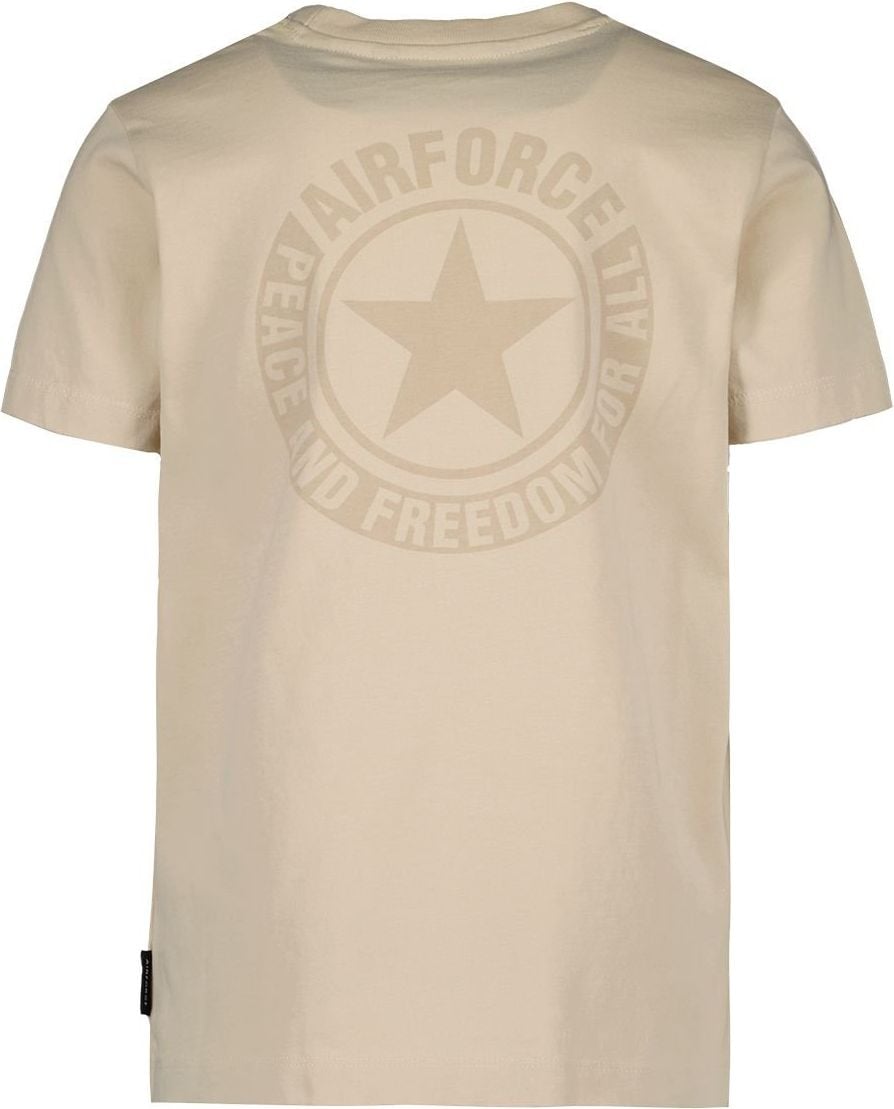 Airforce Airforce Wording/logo T-shirt Grijs