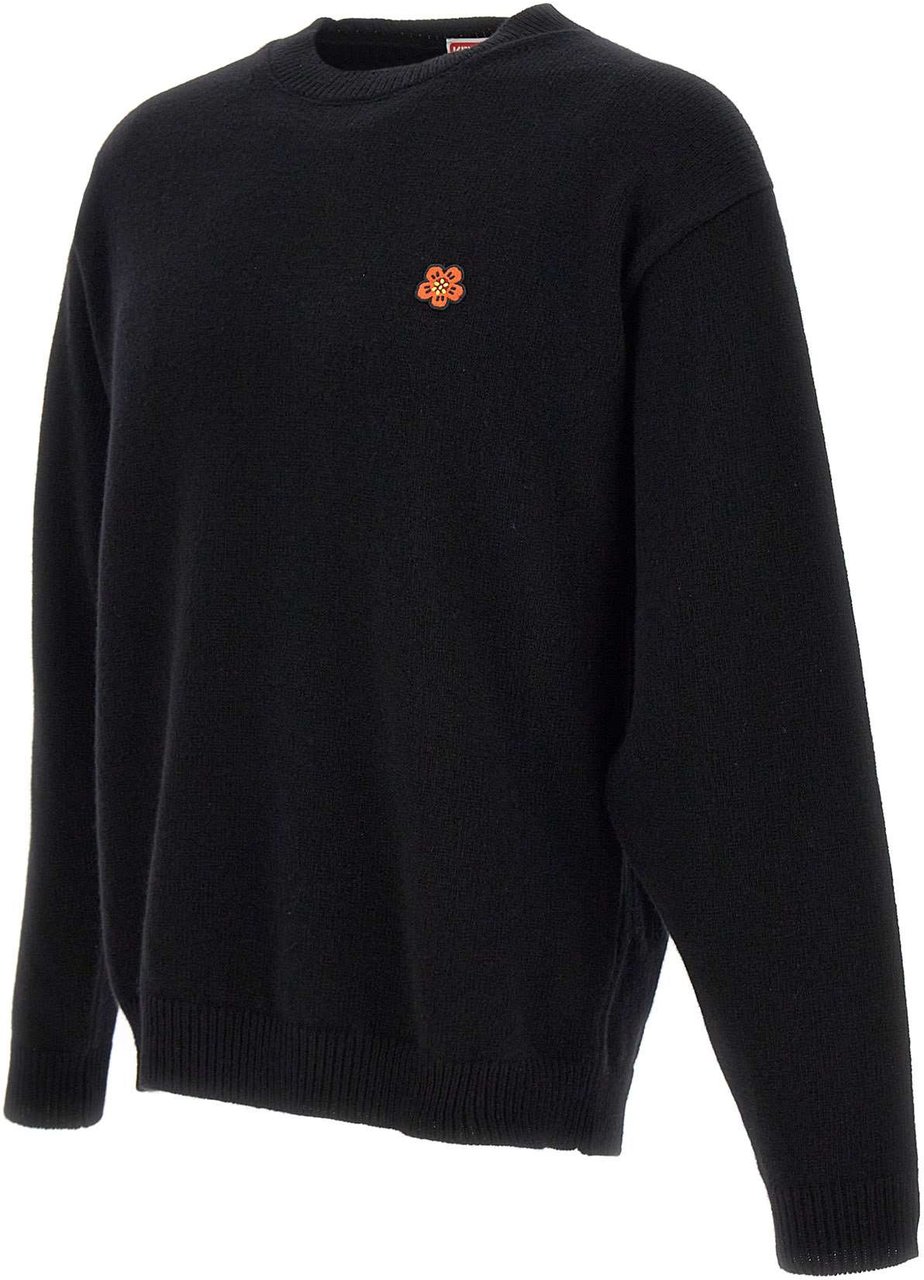 Kenzo Boke Flower Crest Jumper Zwart