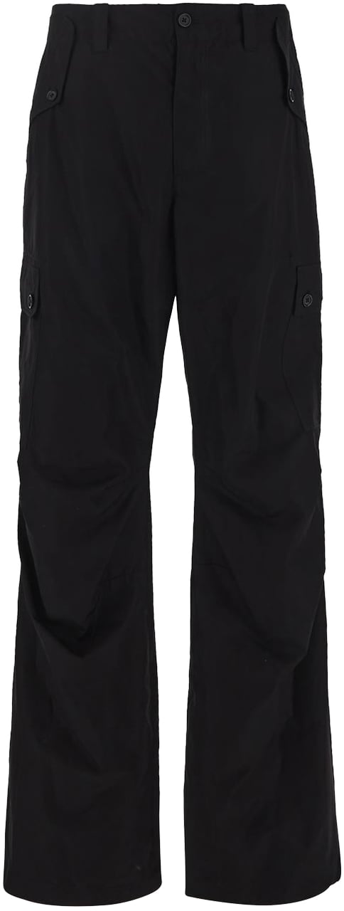 Dolce & Gabbana Cotton Cargo Trousers Zwart