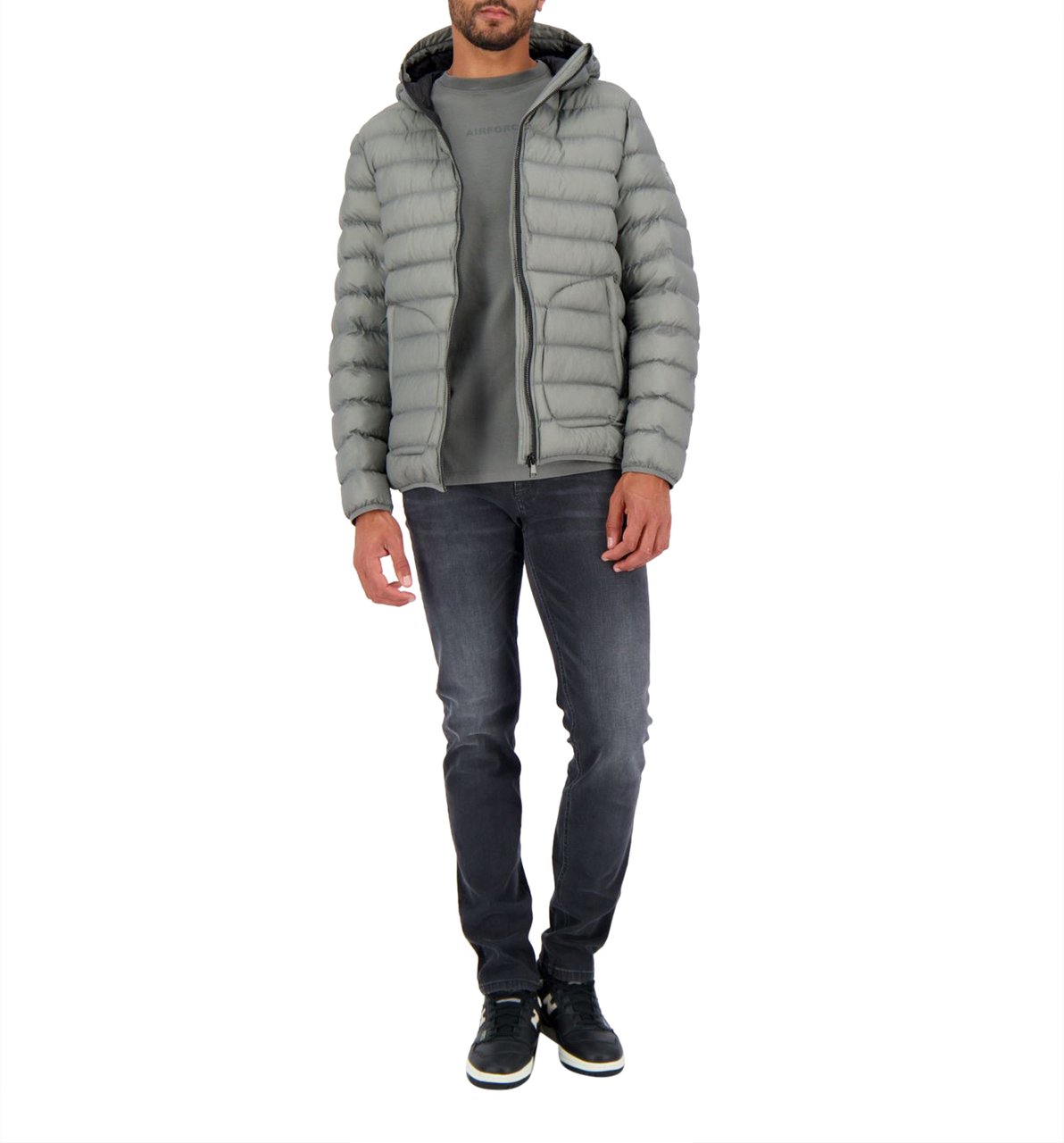 Airforce Bowen Winterjas Grijs