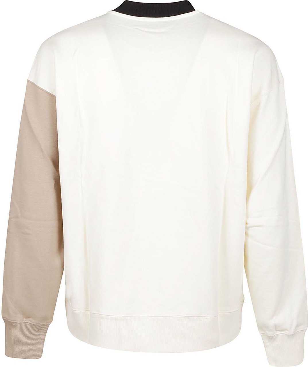 MSGM Round Neck Sweatshirt White Wit