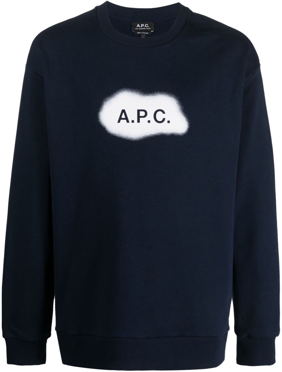 A.P.C. Sweaters Blue Blauw