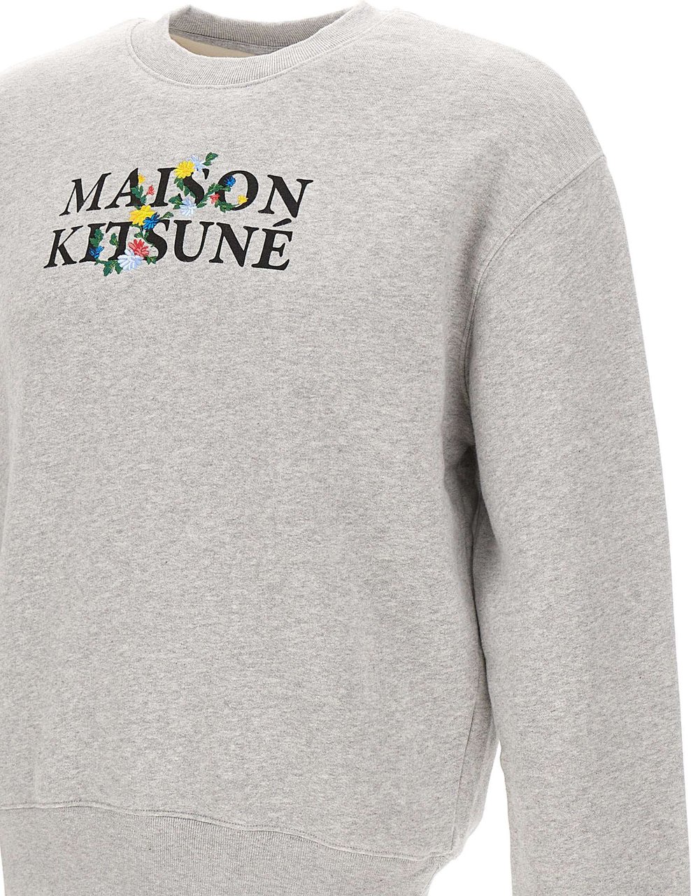 Maison Kitsuné MAISON KITSUNE' Sweaters Grey Gray Grijs