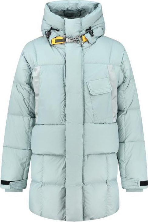 Parajumpers Hooded Down Jacket Blauw