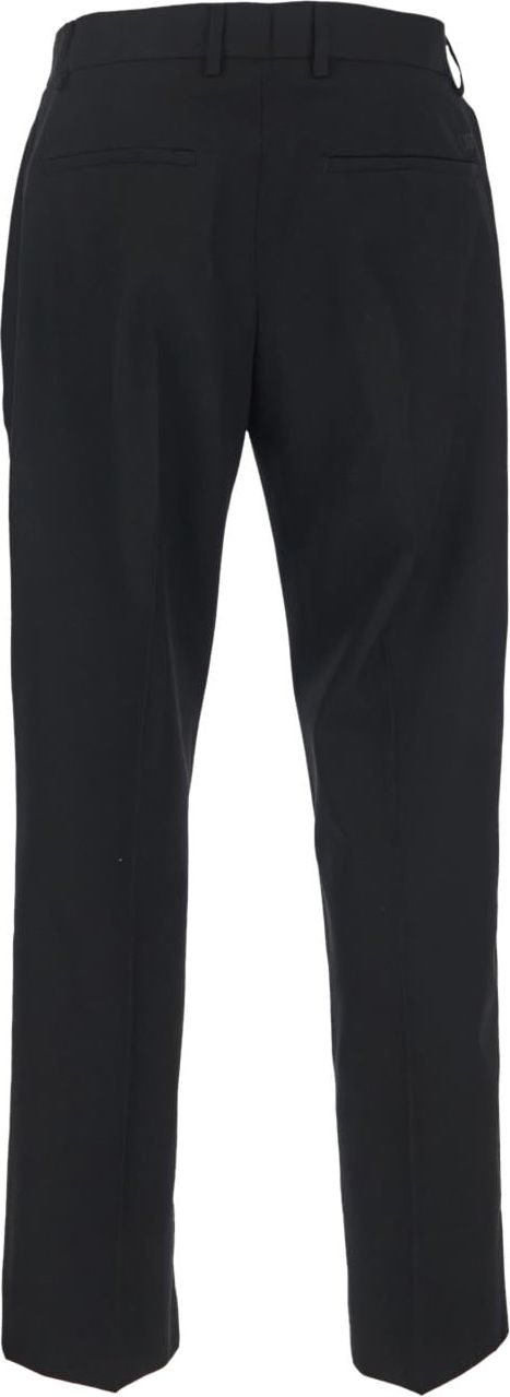 OFF-WHITE OW Embroidered Trousers Zwart