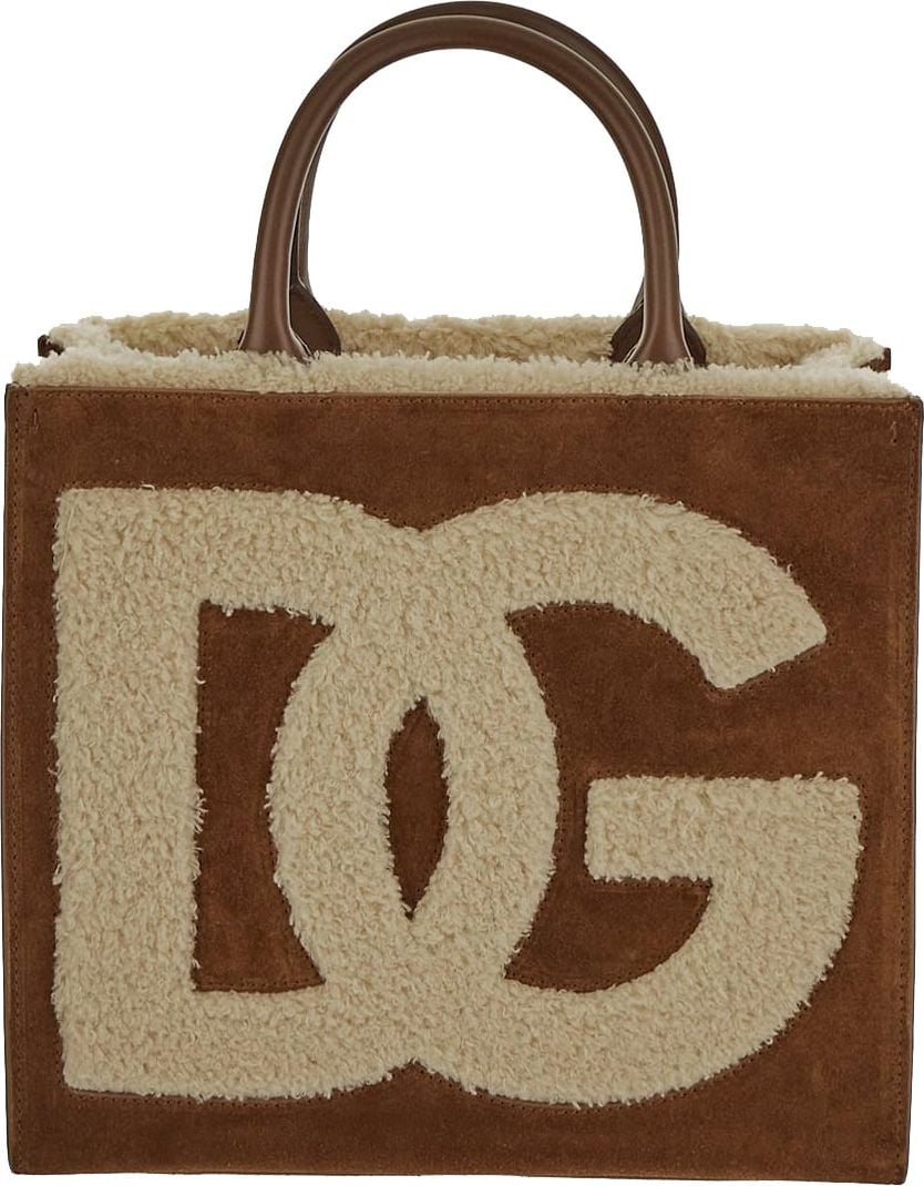 Dolce & Gabbana Logo Tote Bag Bruin