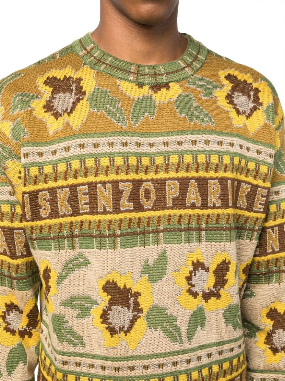 Kenzo Sweaters Yellow Geel