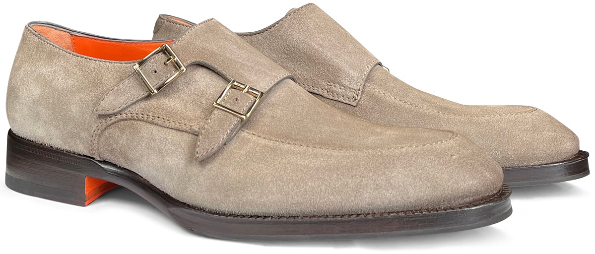 Santoni Instapschoen Beige Beige