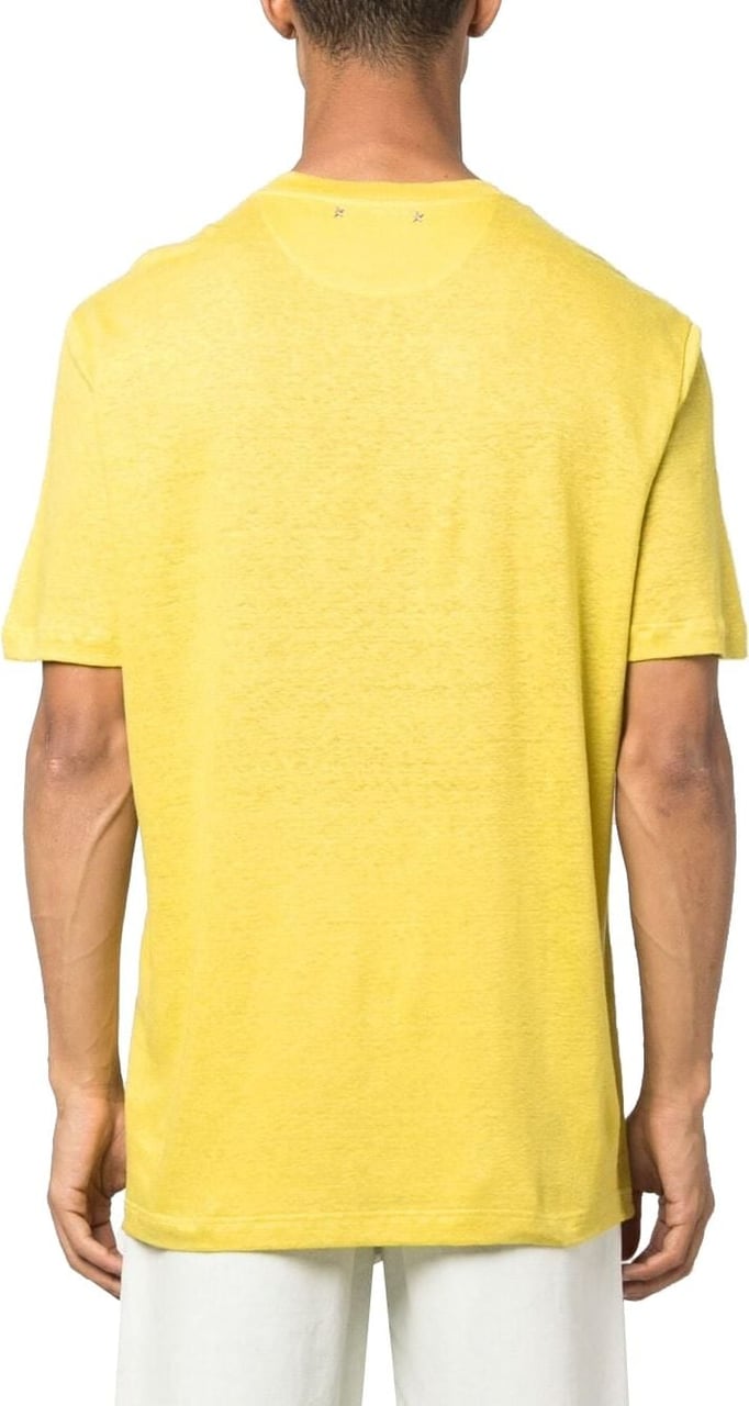 Golden Goose T-shirts and Polos Yellow Geel