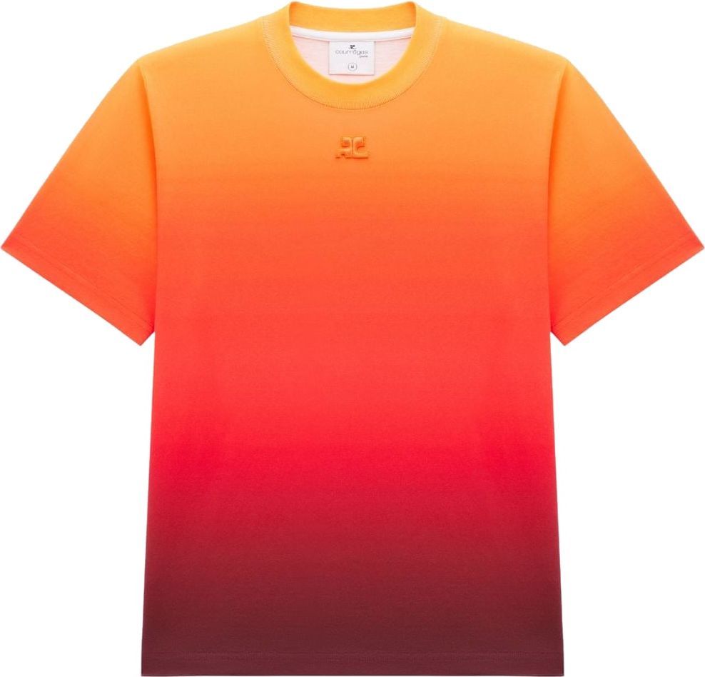 COURREGES Courrèges T-shirts and Polos Orange Oranje