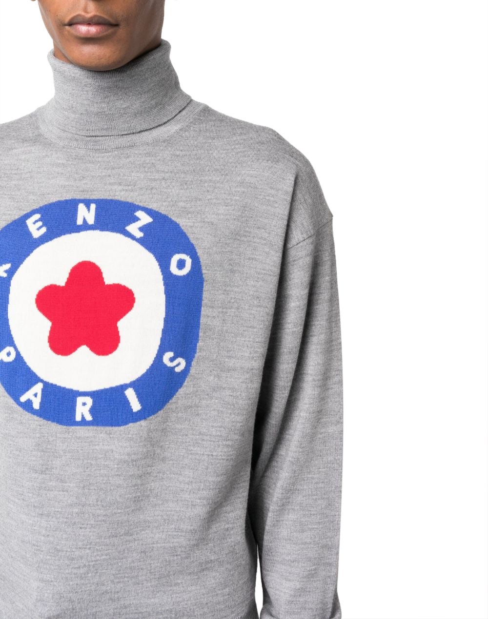 Kenzo Sweaters Gris Perle Grijs