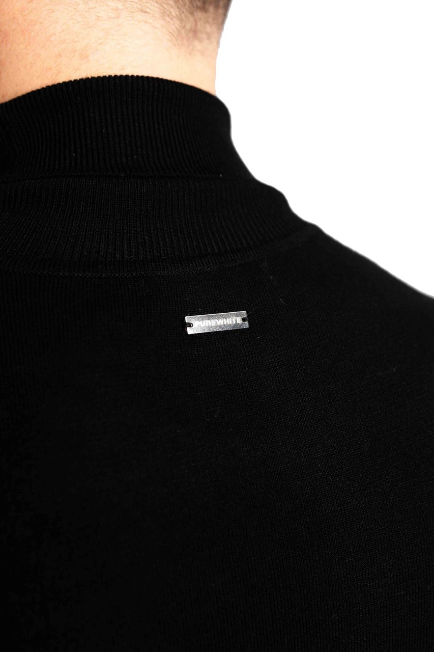 Purewhite Essential Knit Turtleneck Heren Zwart Zwart