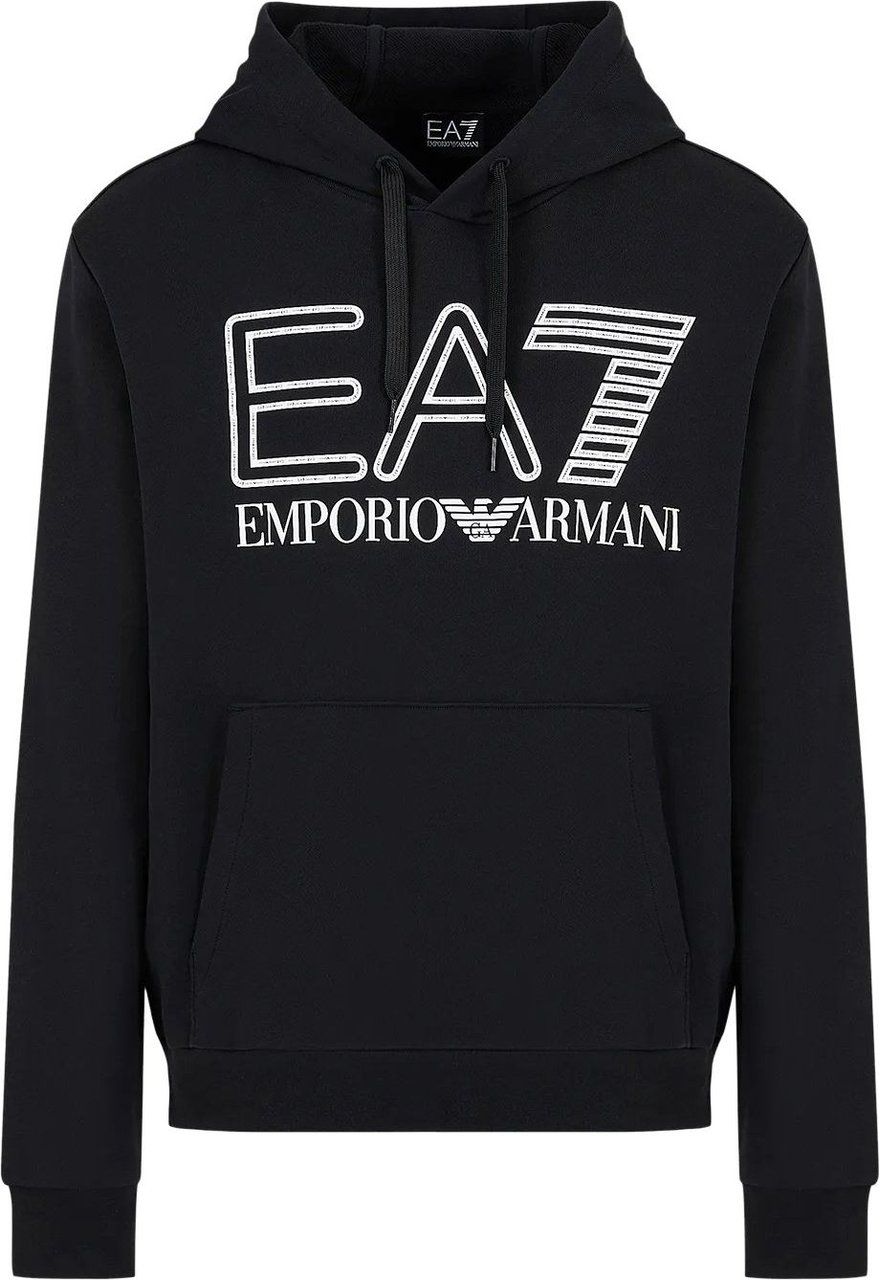 EA7 Armani Ea7 Heren T-shirt Zwart 6RPM09-PJSHZ/1200 Zwart
